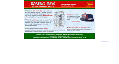 Desktop Screenshot of boatingdays.co.uk